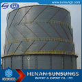Biogas septic tank for food waste composting machine